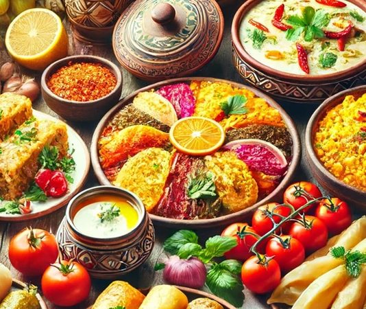 Romanya Mutfağı Geleneksel Lezzetlerin İzinde Romanya mutfağı, Balkanlar’ın, Orta Avrupa’nın ve Karadeniz’in kesişim noktasında geliştiği için oldukça zengin ve çeşitli bir yapıya sahiptir. Tarih boyunca Osmanlı, Avusturya-Macaristan ve Slav kültürlerinden etkilenmiş olan bu mutfak, farklı kültürlerin izlerini taşımaktadır. Bu nedenle, Romanya yemekleri hem köklü bir tarihe sahiptir hem de modern dünyanın damak zevkine uygun şekilde gelişmeye devam etmektedir. Konulu bir haber görseli.