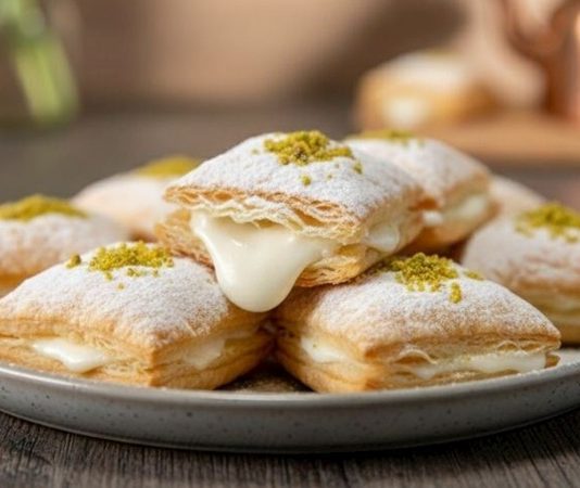 Mardin, kadim tarihi ve kültürel zenginliklerinin yanı sıra benzersiz mutfak mirasıyla da büyük ilgi gören şehirlerden biri. Bu mirasın en dikkat çeken tatlılarından biri olan Mardin sembusek tatlısı, son yıllarda hem yerel halkın hem de gastronomi meraklılarının gözdesi haline geldi. Yöreye özgü malzemelerle hazırlanan tatlı, ince işçilik gerektiren hamur formu ve iç dolgusunda kullanılan aromatik karışımlar sayesinde kendine has bir lezzet sunuyor. Mardin’in köklü mutfak kültürünün bir yansıması olan bu tatlı, özellikle kış aylarında ve özel günlerde sofraların vazgeçilmezi olarak tercih ediliyor. Bölgeyi ziyaret eden yerli turistler kadar yabancı turistler de sembusek tatlısının eşsiz aromasını deneyimlemek için Mardin’in tarihi çarşılarına yöneliyor. Konulu bir haber görseli.